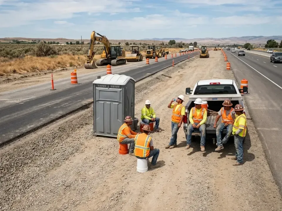 highway-road-construction-crew-007 — frequently asked questions, Porta Potty and Restroom Rentals in San Ramon, CA